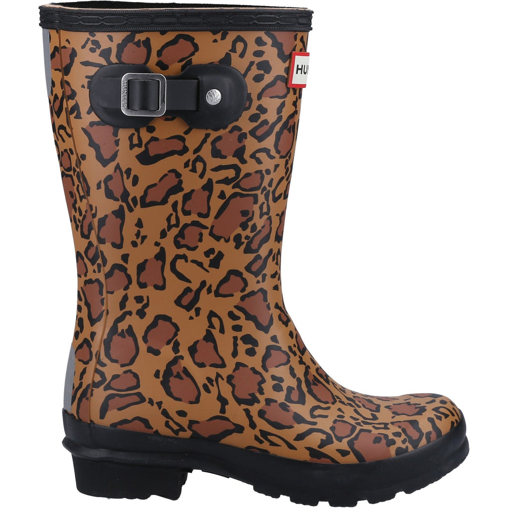 Hunter Original Leopard Print Boot