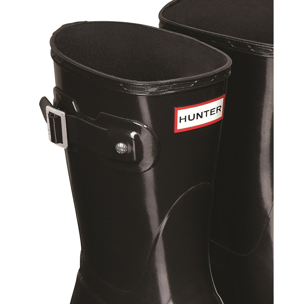 Short gloss clearance hunter boots