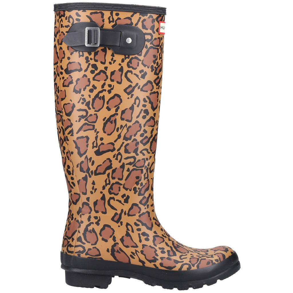 Hunter Original Tall Leopard Print Boots