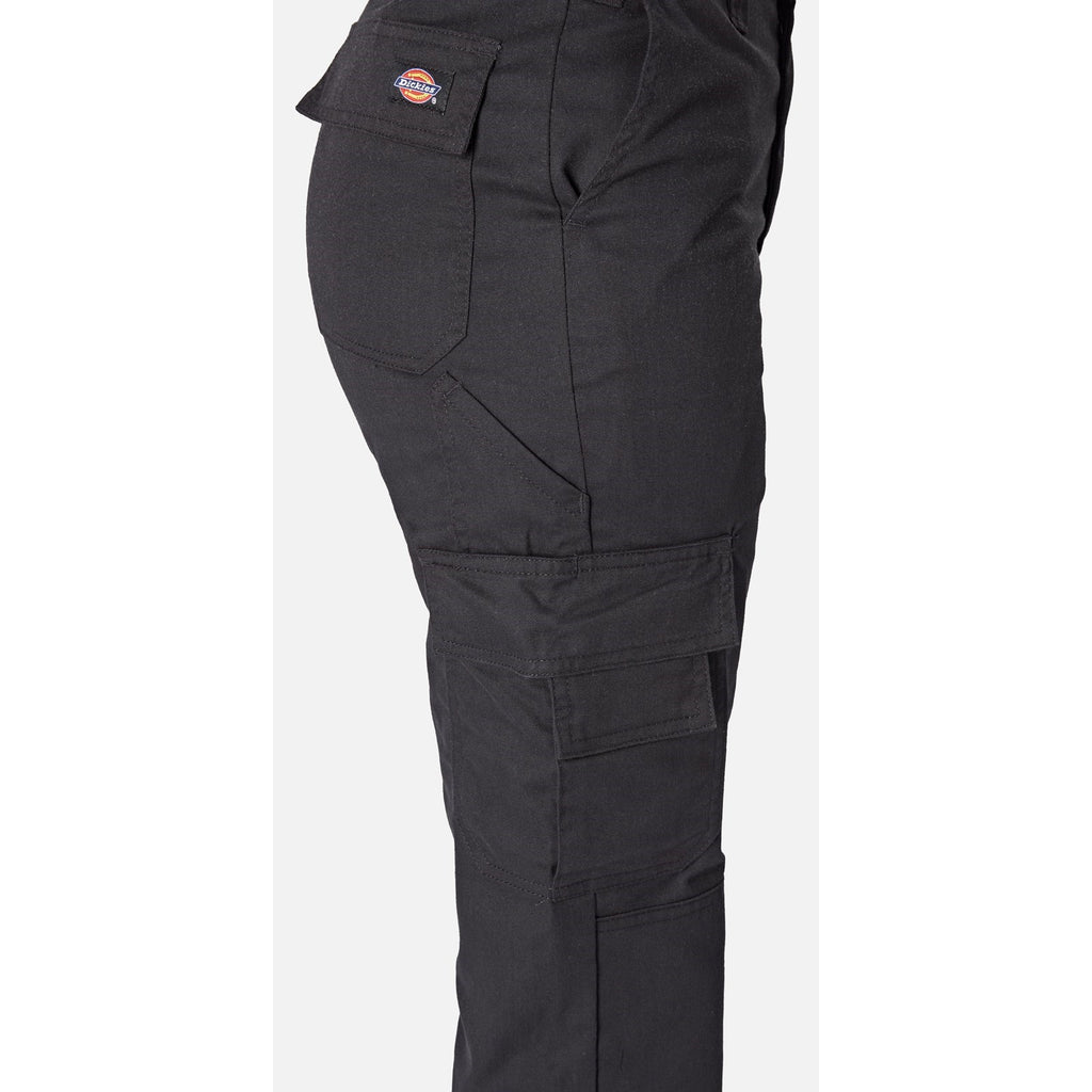 Dickies Redhawk Ladies Work Cargo Trousers Womens Black Size 10