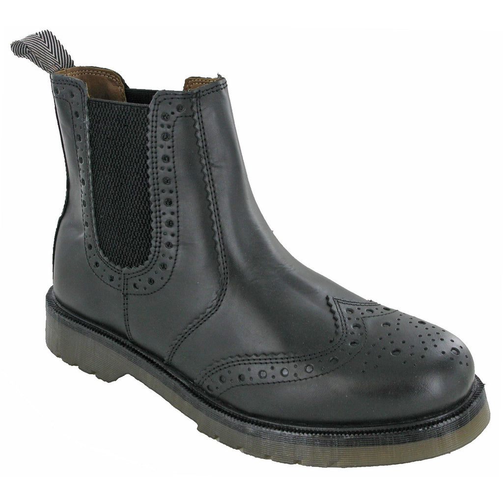 Catesby Brogue Chelsea Boots-ShoeShoeBeDo
